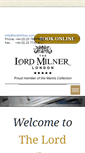 Mobile Screenshot of lordmilner.com